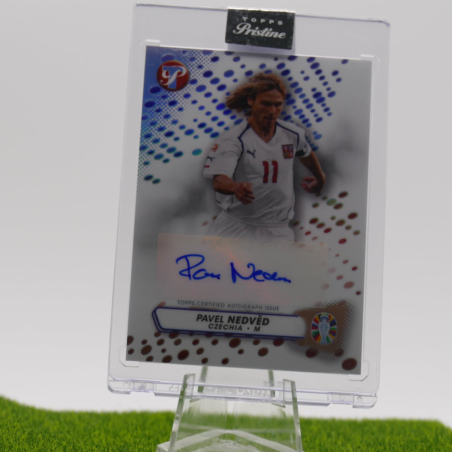 Topps Pristine Pavel Nedved autographed