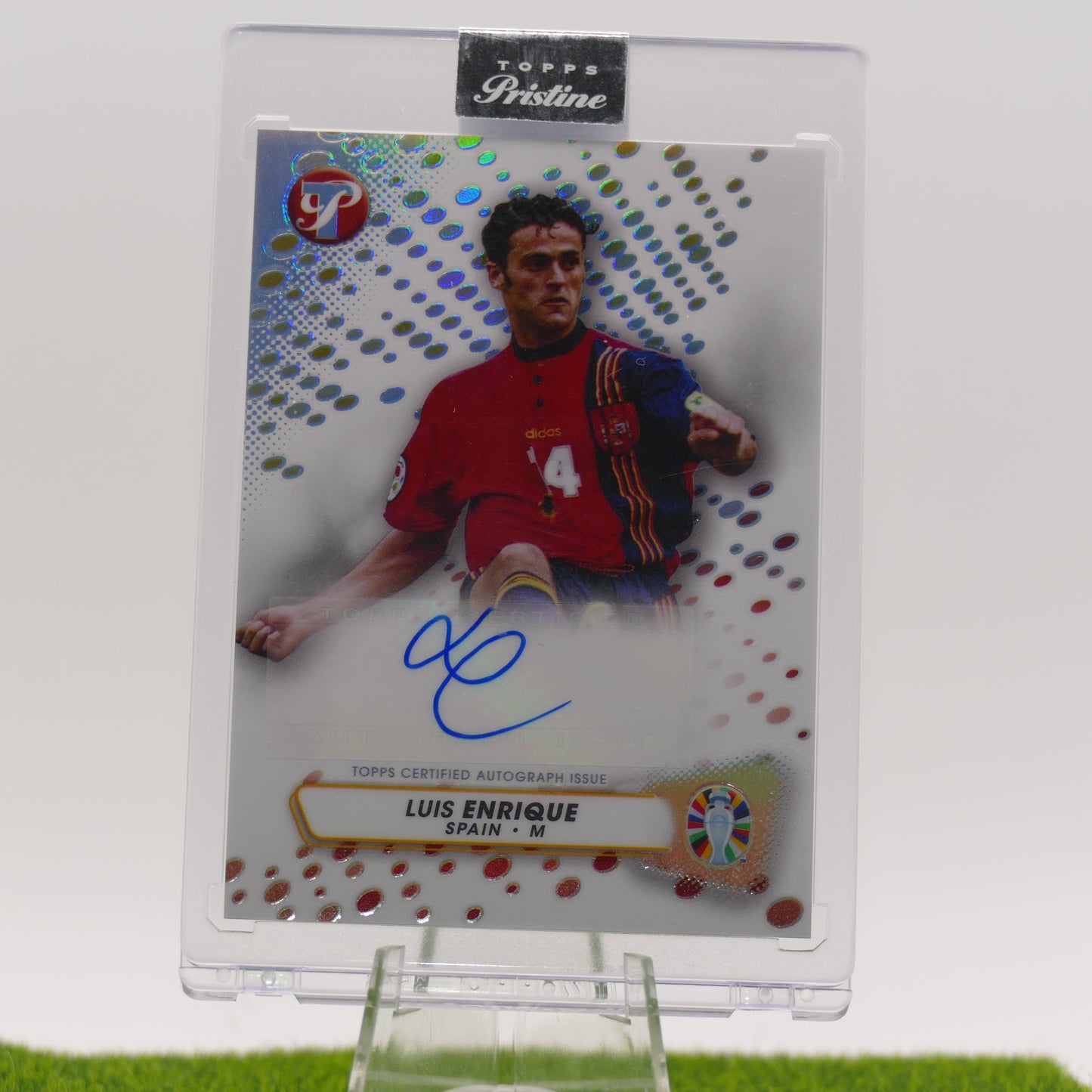 Topps Pristine Luis Enrique autographed