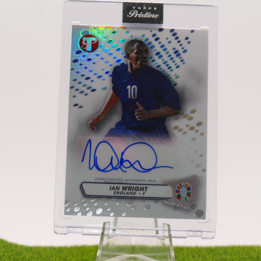 Topps Pristine Ian Wright signiert