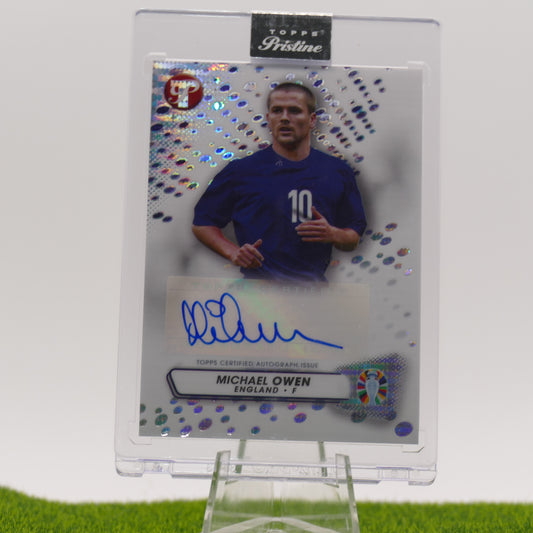 Topps Pristine Michael Owen signiert /99