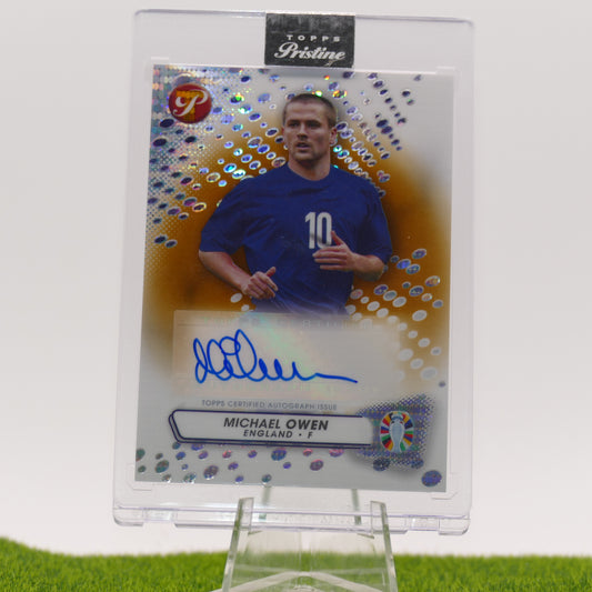 Topps Pristine Michael Owen Autogramm /50