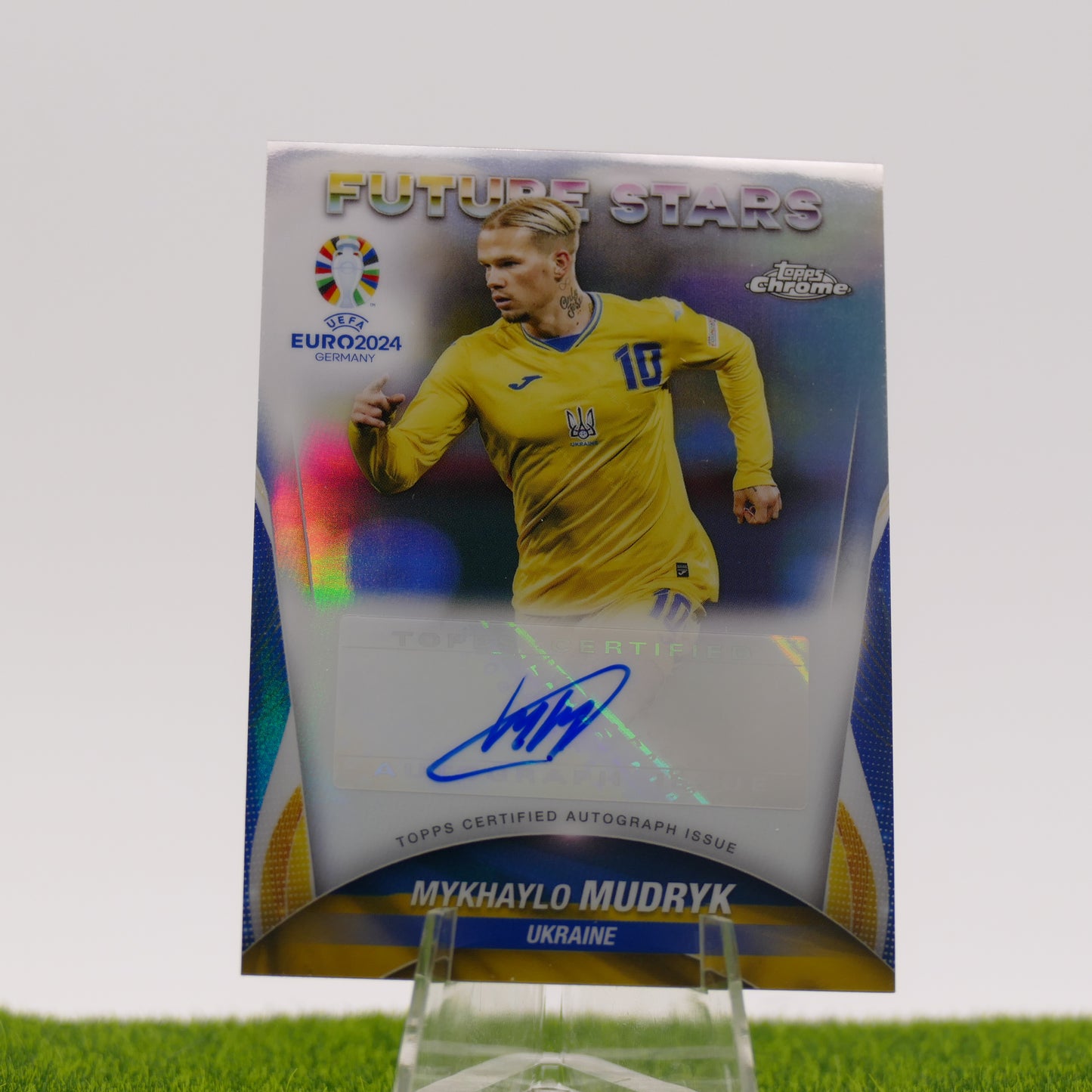 Topps Chrome Mykhaylo Mudryk Autographed Future stars
