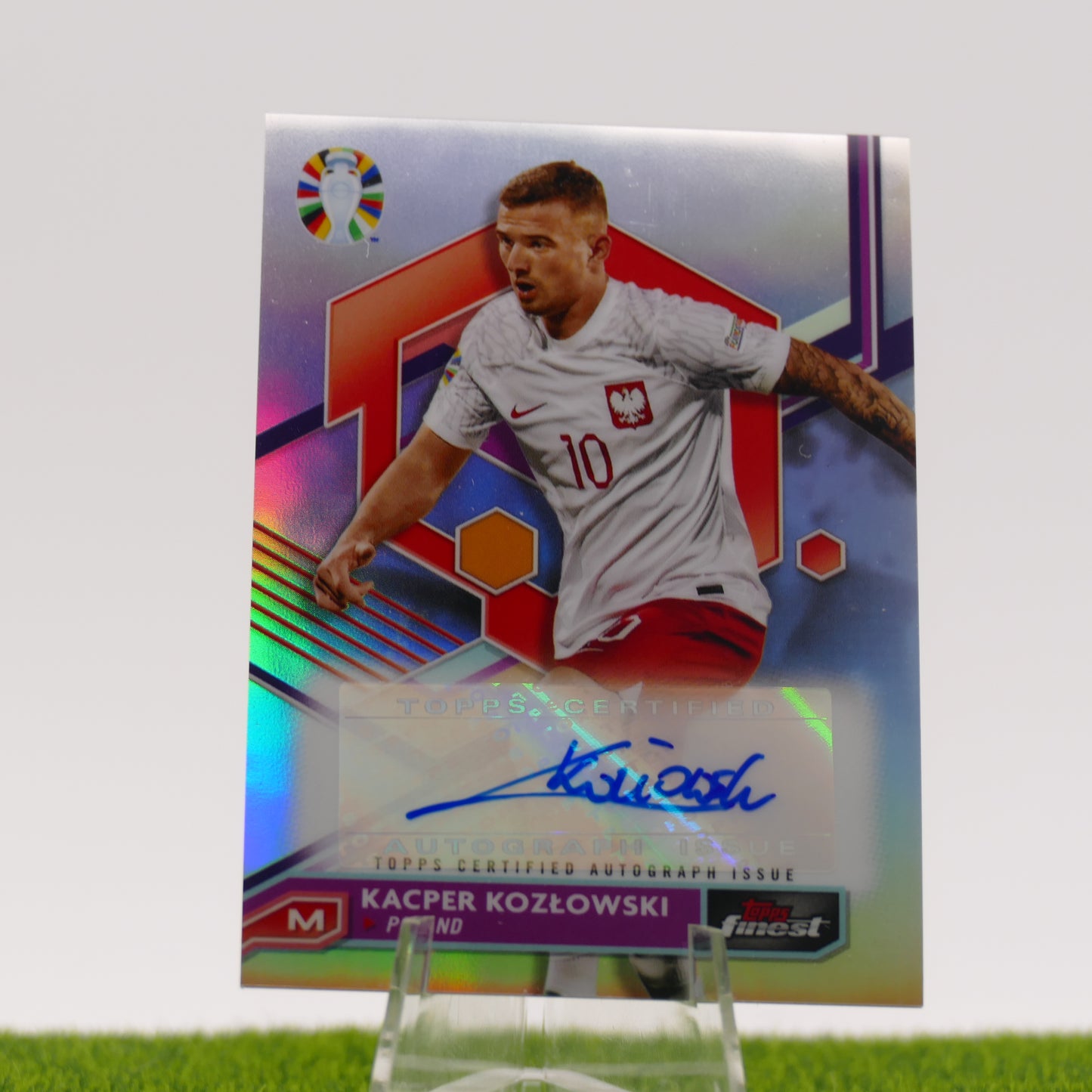 Topps Finest Kacper Kozlowski Autographed