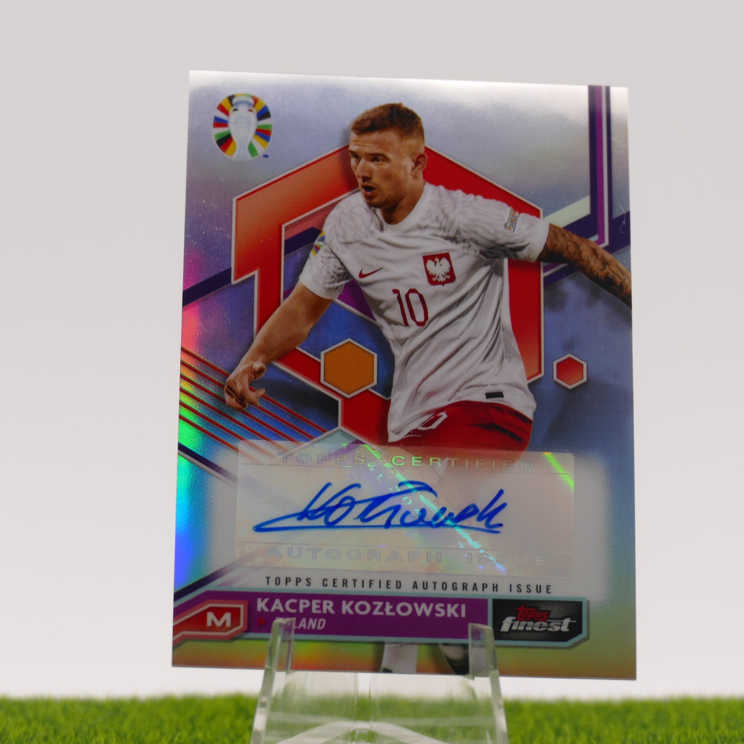 Topps Finest Kacper Kozlowski Autographed