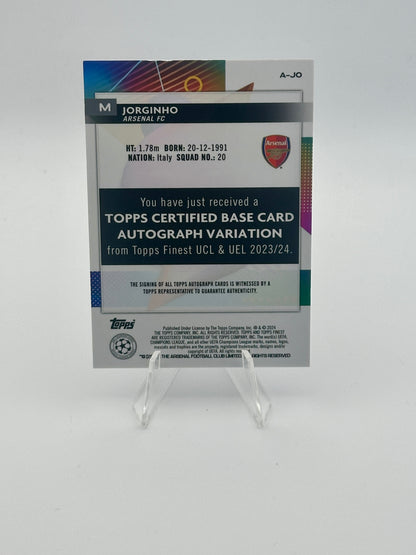 Topps Finest Jorginho autograph