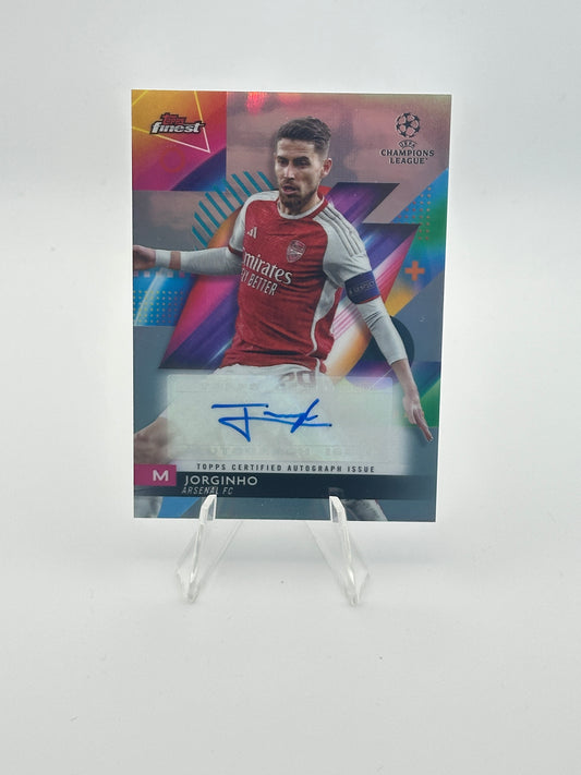 Topps Finest Jorginho autograph
