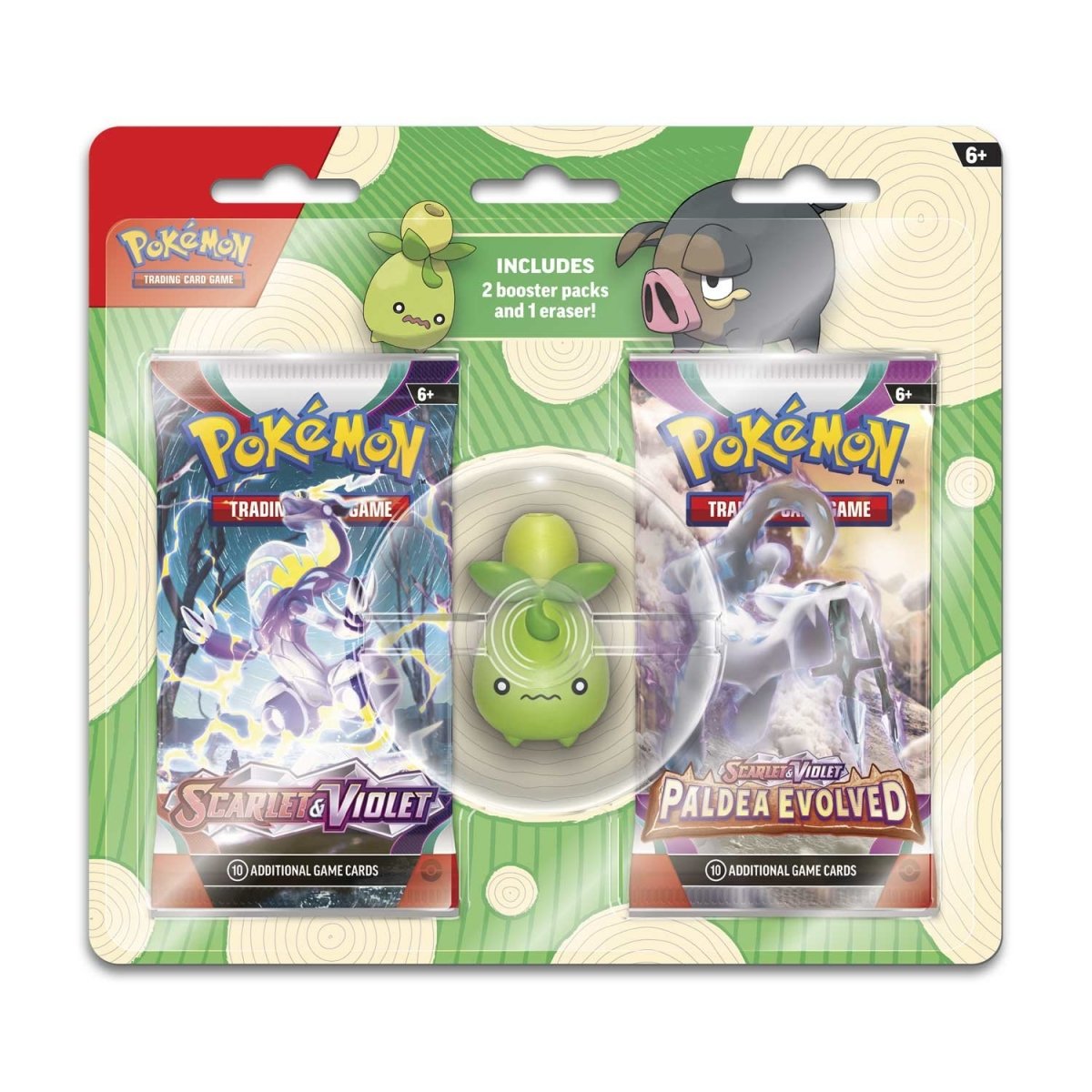 Back to School 2023 Lechonk Eraser 2-Pack Blister