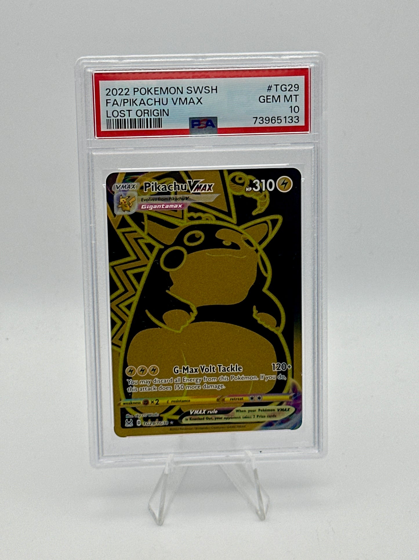Pikachu Vmax Lost Origin PSA 10