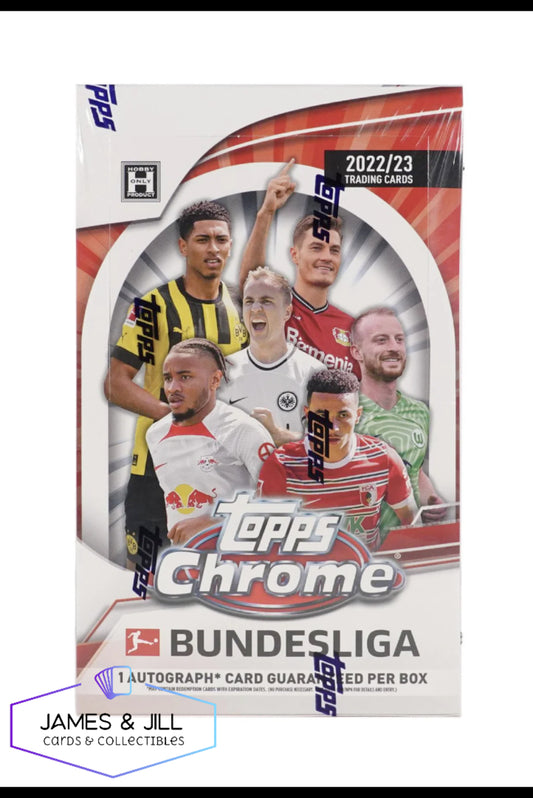 2022/23 Topps Chrome Bundesliga Fußball Hobby