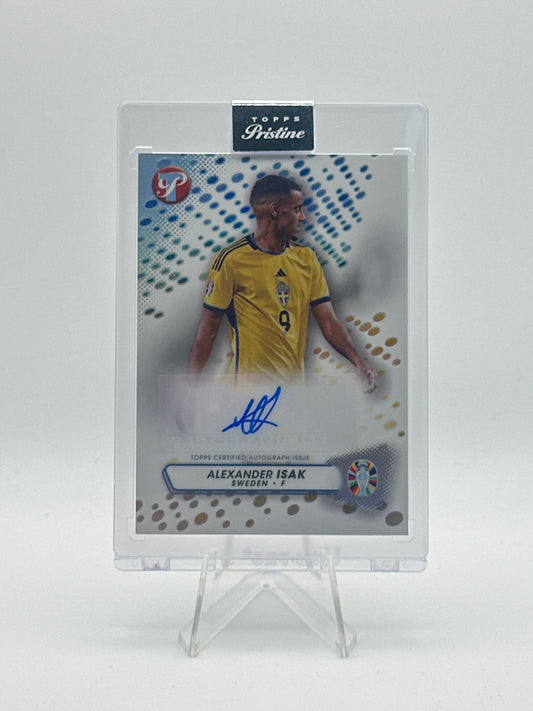 Topps Pristine Alexander Isak Autograph