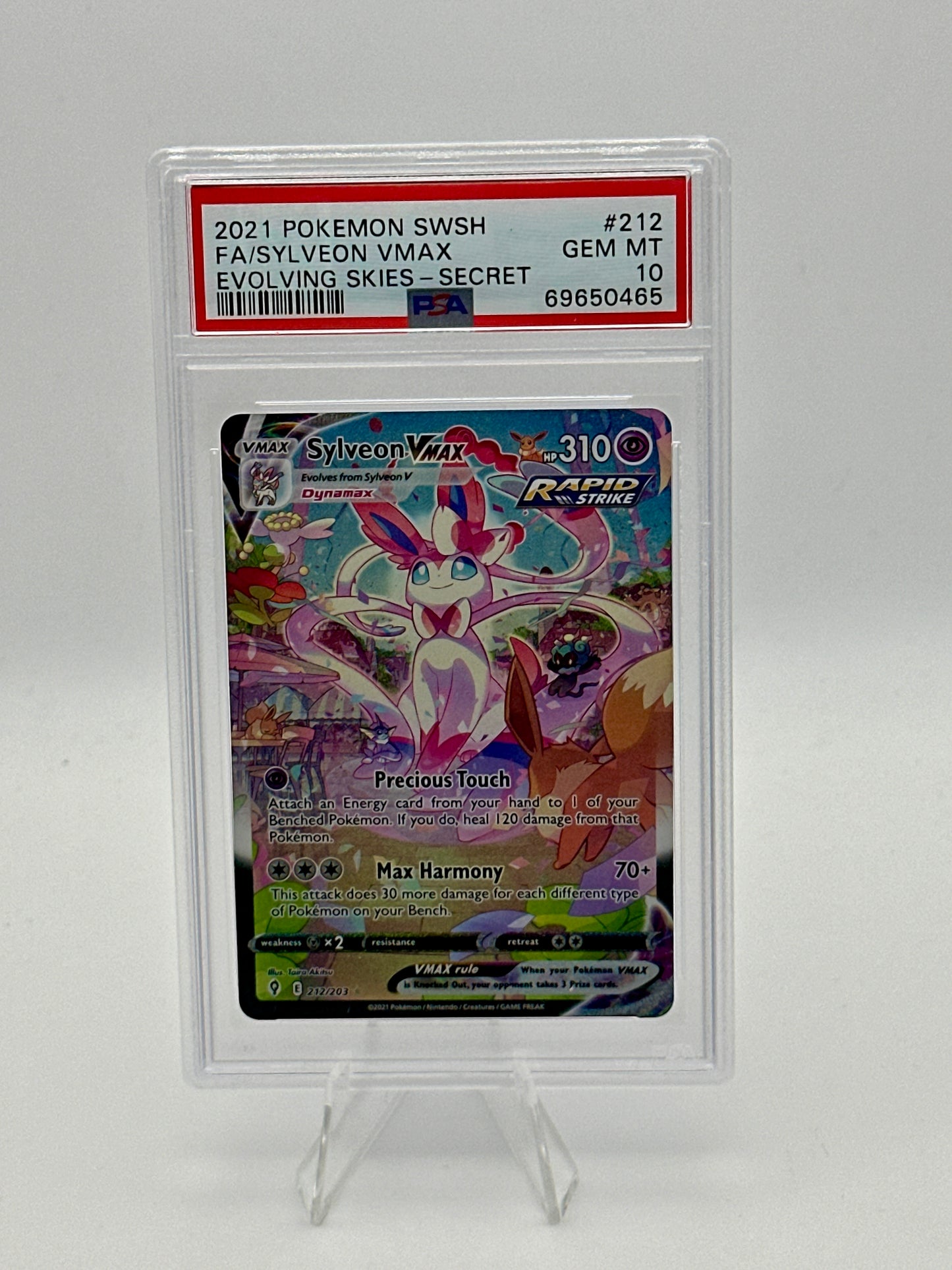 Sylveon Vmax PSA 10