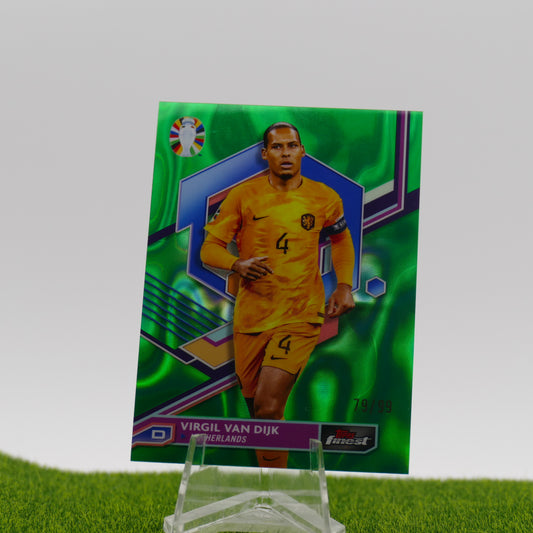 Topps Finest Virgil Van Dijk /99