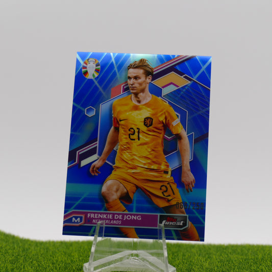 Topps Finest Frenkie De Jong 066/250