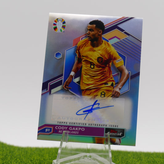 Topps Finest Cody Gakpo autographed