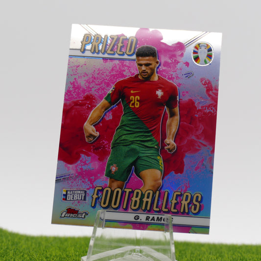 Topps Finest Goncalo Ramos Case Hit Prized Footballers