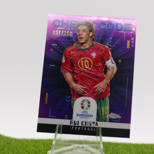 Topps Chrome Rui Costa Cheat Code /150