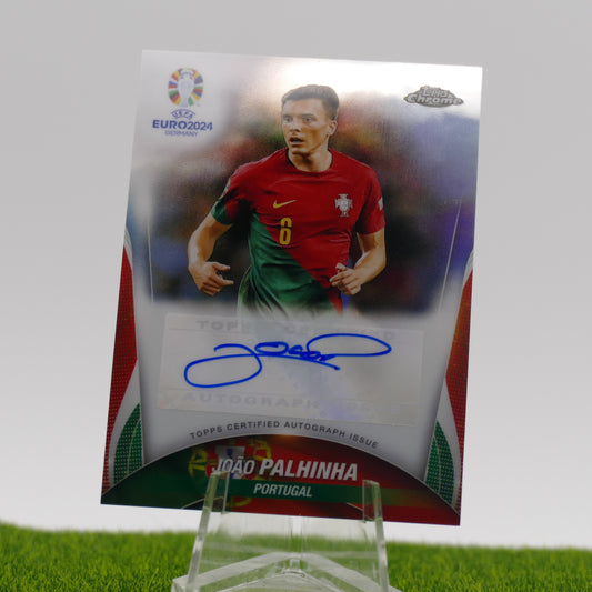 Topps Chrome Joao Palhinha autographed