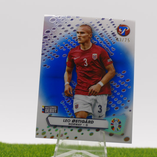 Topps Pristine Leo Ostigard Rookie /75