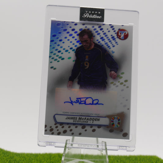 Topps Pristine James McFadden Autograph