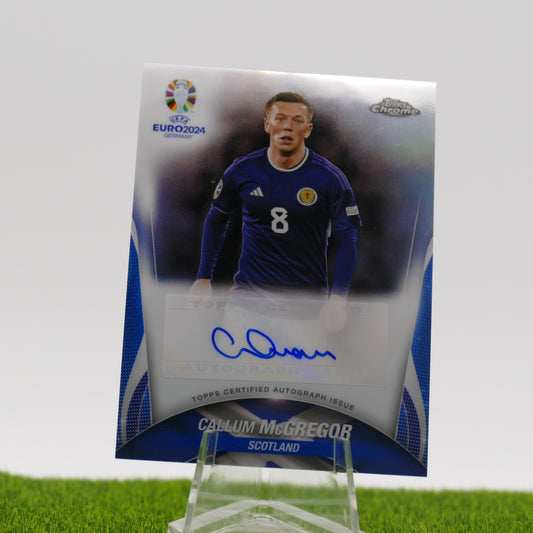 Topps Chrome Callum McGregor Autograph