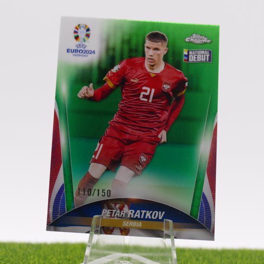 Topps Chrome Petar Ratkov /150 Rookie