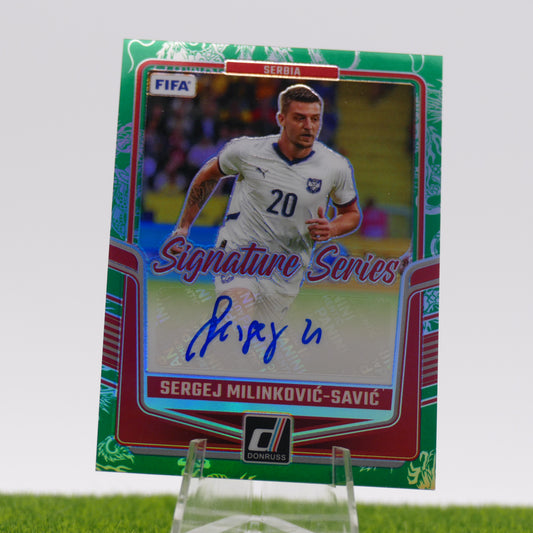 Donruss Dragon Scale Sergej Milinkovic Savic /99 Autographed