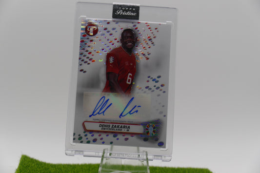 Topps Pristine Denis Zakaria /99 autographed