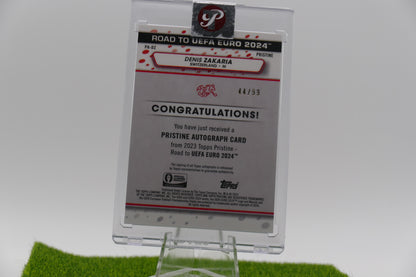 Topps Pristine Denis Zakaria /99 autographed
