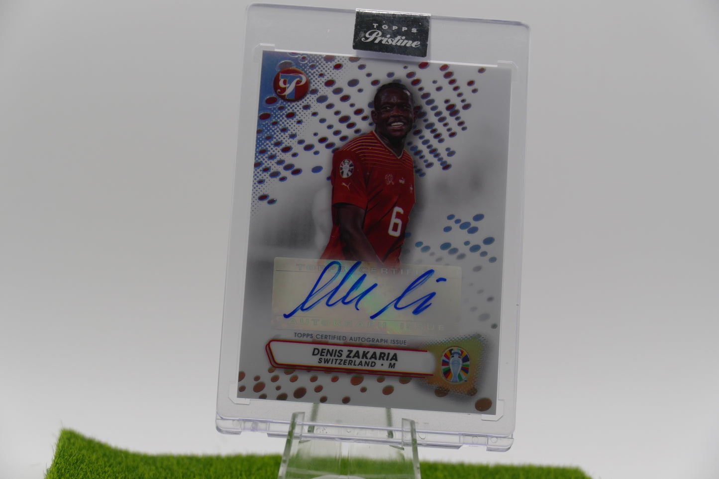 Topps Pristine Denis Zakaria autographed