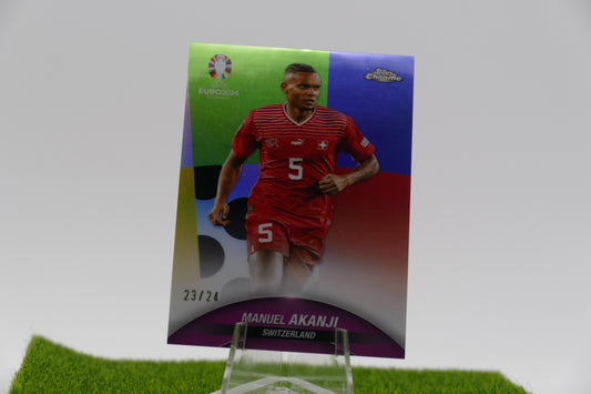 Topps Chrome Manuel Akanji /24