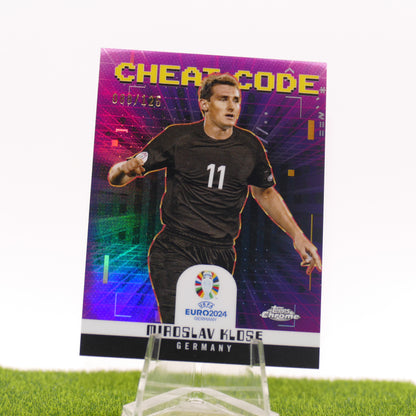 Topps Chrome Miroslav Klose /125 Cheat Code