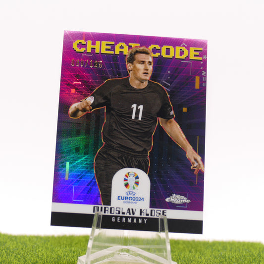 Topps Chrome Miroslav Klose /125 Cheat Code