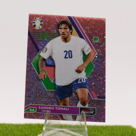 Topps Finest Sandro Tonali /50