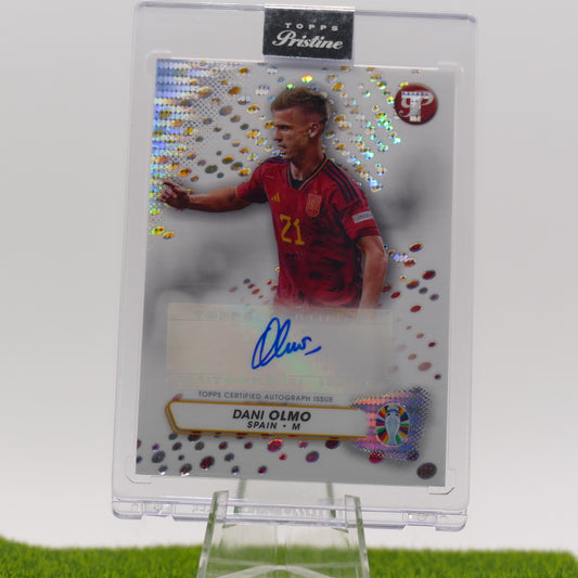 Topps Pristine Dani Olmo autographed /99