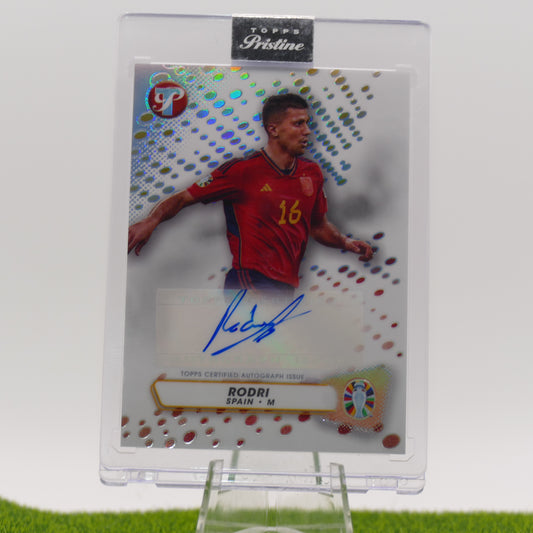 Topps Pristine Rodri autographed