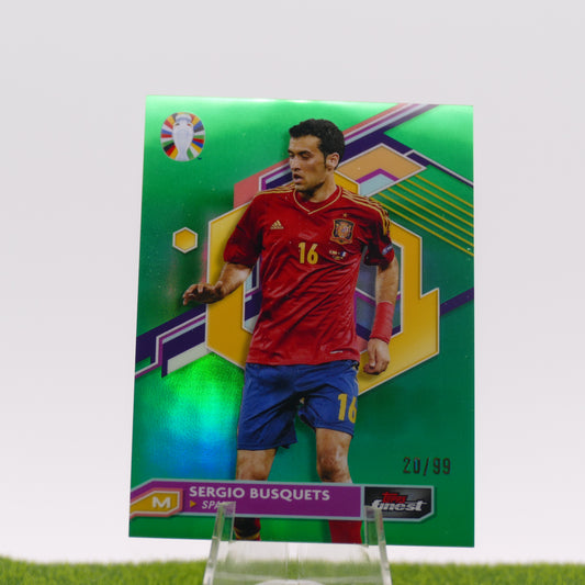 Topps Finest Sergio Busquets /99