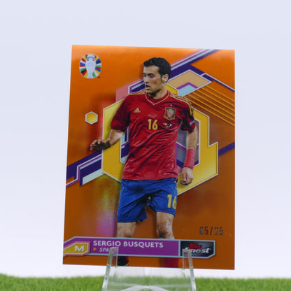 Topps Finest Sergio Busquets /25