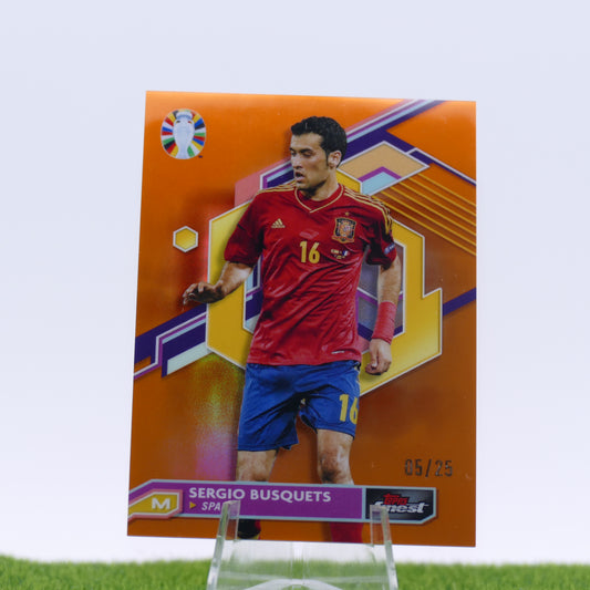 Topps Finest Sergio Busquets /25