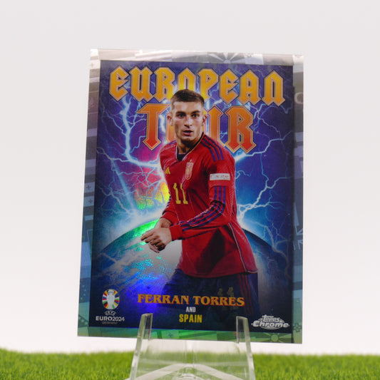 Topps Chrome Ferran Torres European Tour