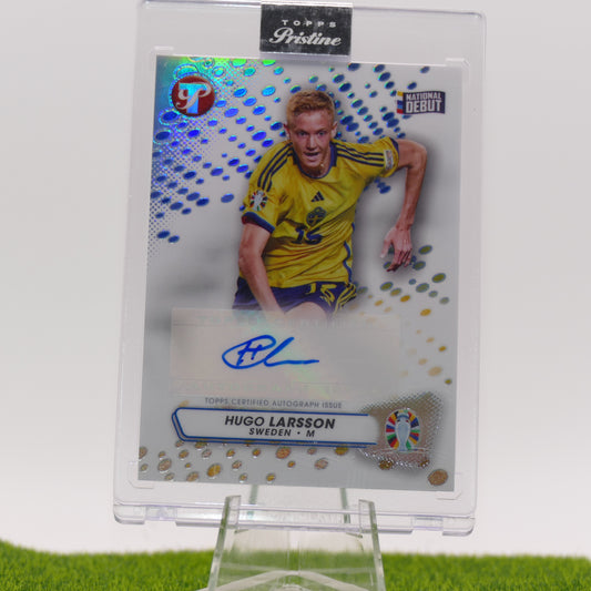 Topps Pristine Hugo Larsson Autographed Rookie