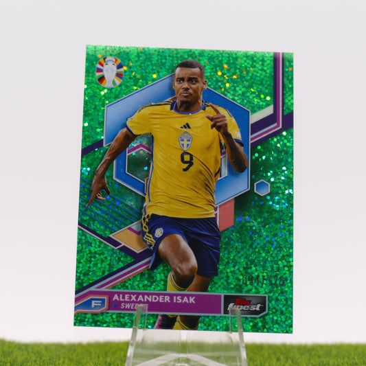 Topps Finest Alexander Isak /125