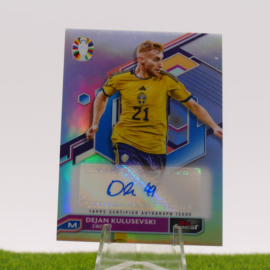 Topps Finest Dejan Kulusevski Autographed