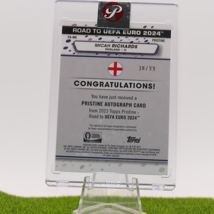 Topps Pristine Micah Richards Autographed /99