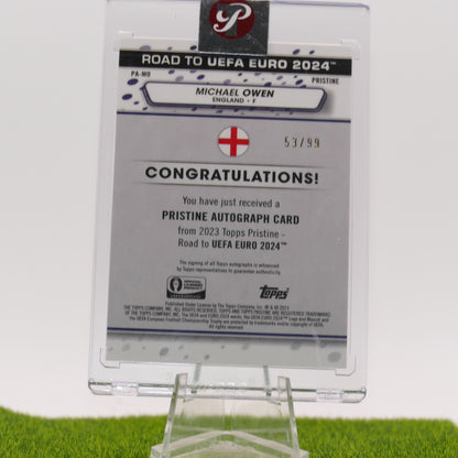 Topps Pristine Michael Owen Autographed /99