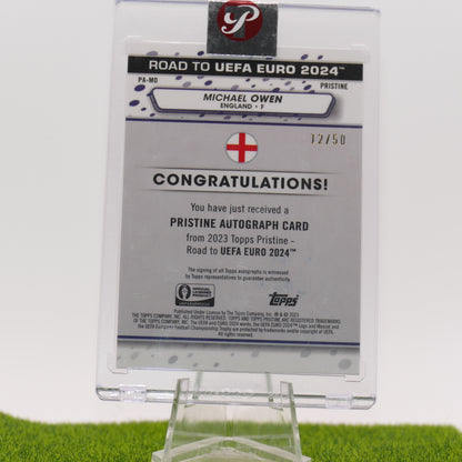 Topps Pristine Michael Owen Autographed /50