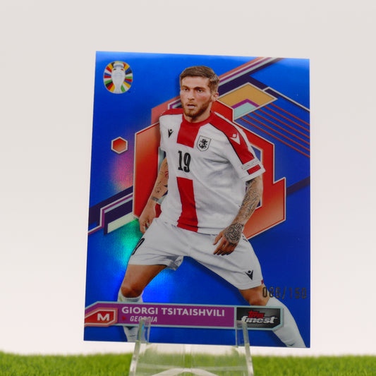 Topps Finest Giorgi Tsitaishvili /150
