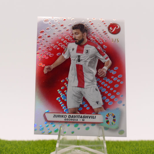 Topps Pristine Zuriko Davitashvili /5