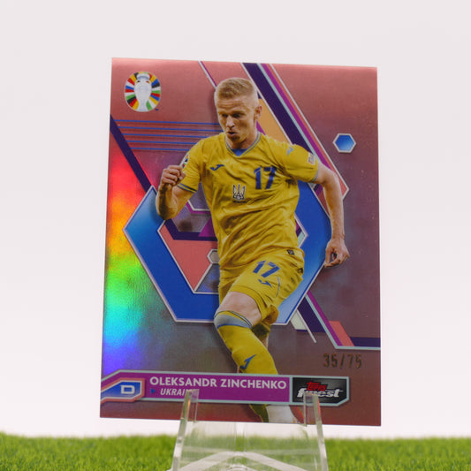 Topps Chrome Oleksandr Zinchenko /75