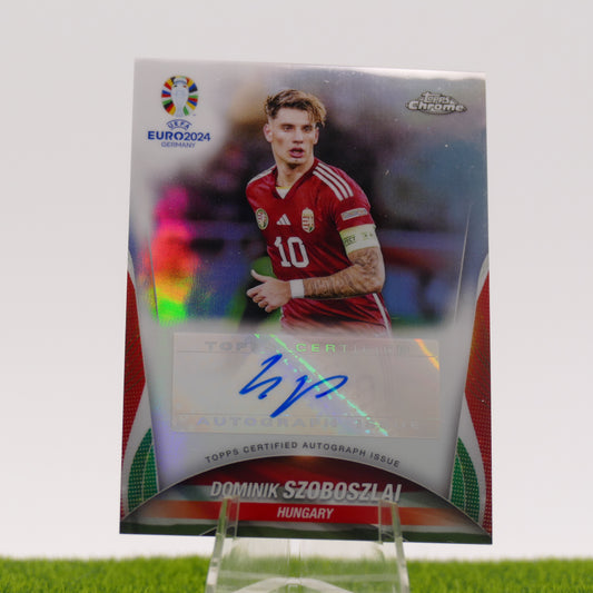 Topps Chrome Dominik Szoboszlai Autographed
