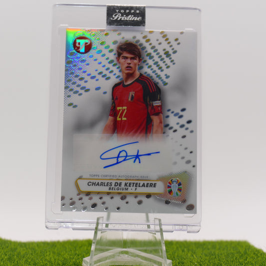 Topps Pristine Charles de Ketelaere Autographed